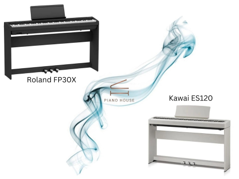 So sánh Kawai ES120 & Roland FP30X