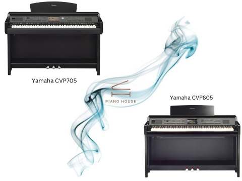 So sánh Yamaha CVP705 và Yamaha CVP805