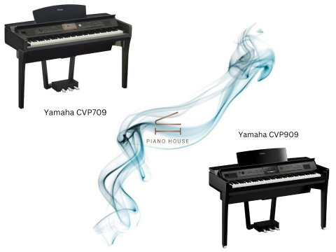 So sánh Yamaha CVP709 và Yamaha CVP909