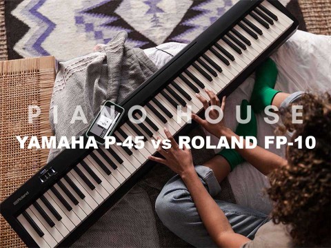 So sánh Yamaha P-45 và Roland FP10