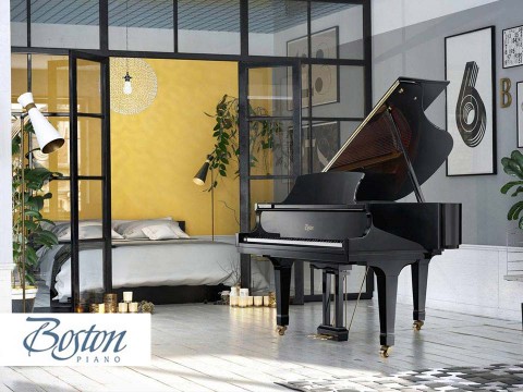 Đàn Piano Boston Thiết Kế Bởi Steinway - Sản Xuất Kawai?