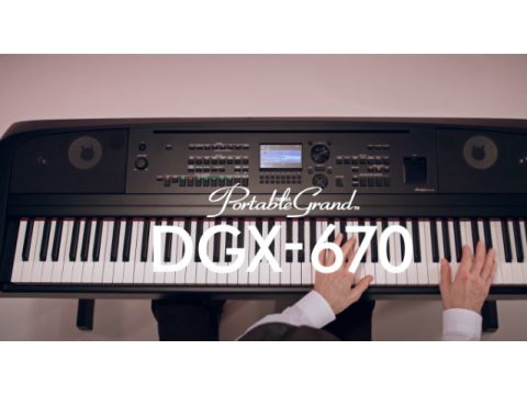 YAMAHA DGX-670 B