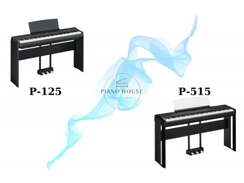 So sánh đàn Piano điện P-125 và P-515