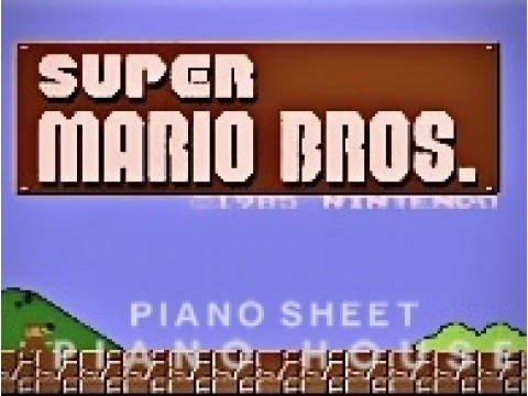 Overworld Theme from Super Mario Bros Piano sheet
