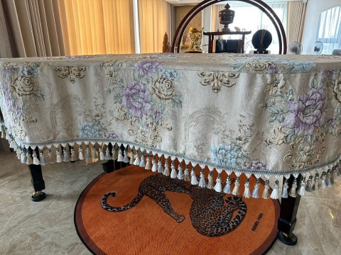 Khăn Phủ Grand Hoạ Tiết Bông Hoa