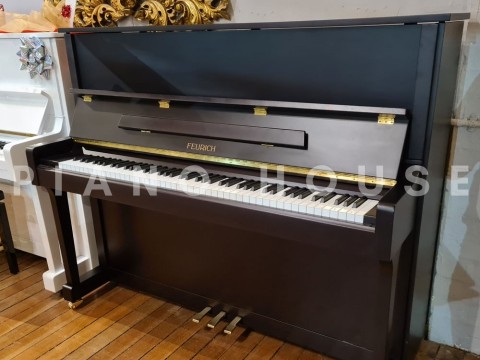 FEURICH 122 Universal (Black Satin - Brass)