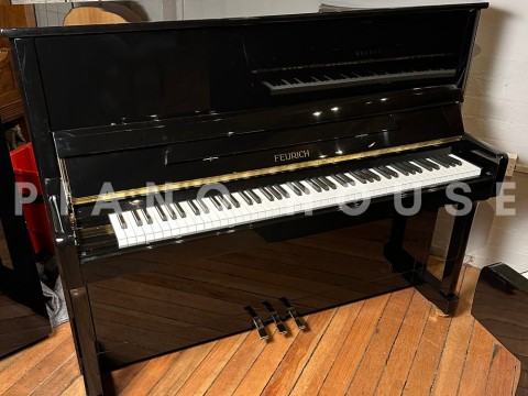 FEURICH 122 Universal (Black Polished - Brass)