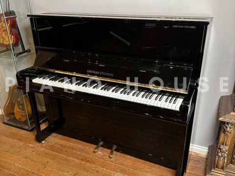 Grotrian G124 Concerto Series | Upright Ebony Polish | Grotrian-Steinweg