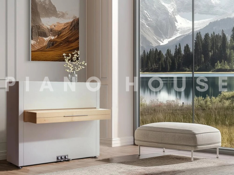 Sauter Pure Basic (Matte White & Satin Maple)