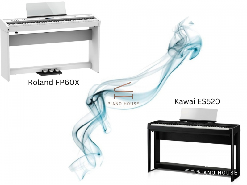 So sánh Kawai ES520 & Roland FP60X