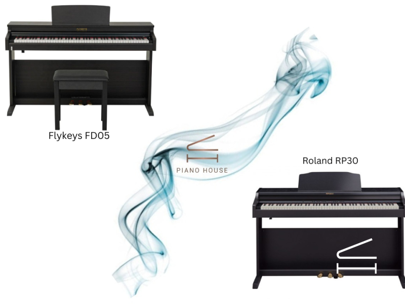 So sánh Flykeys FD05 và Roland RP30