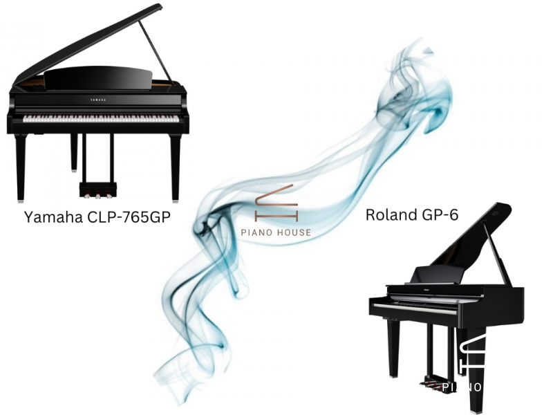 So sánh Roland GP-6 và Yamaha CLP-765GP