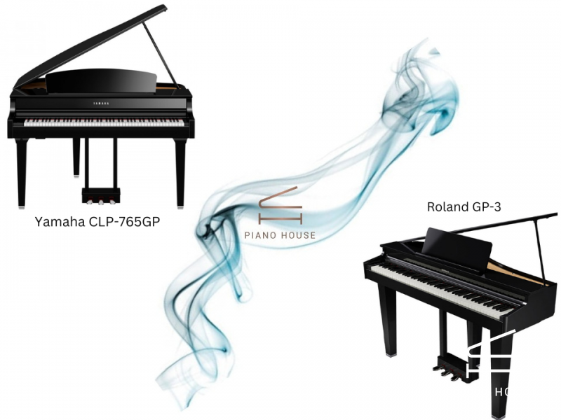So sánh Yamaha CLP-765GP và Roland GP-3 