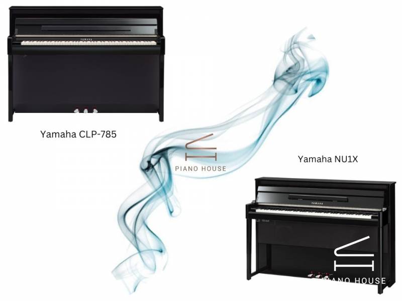 So sánh Yamaha CLP-785 và Yamaha NU1X