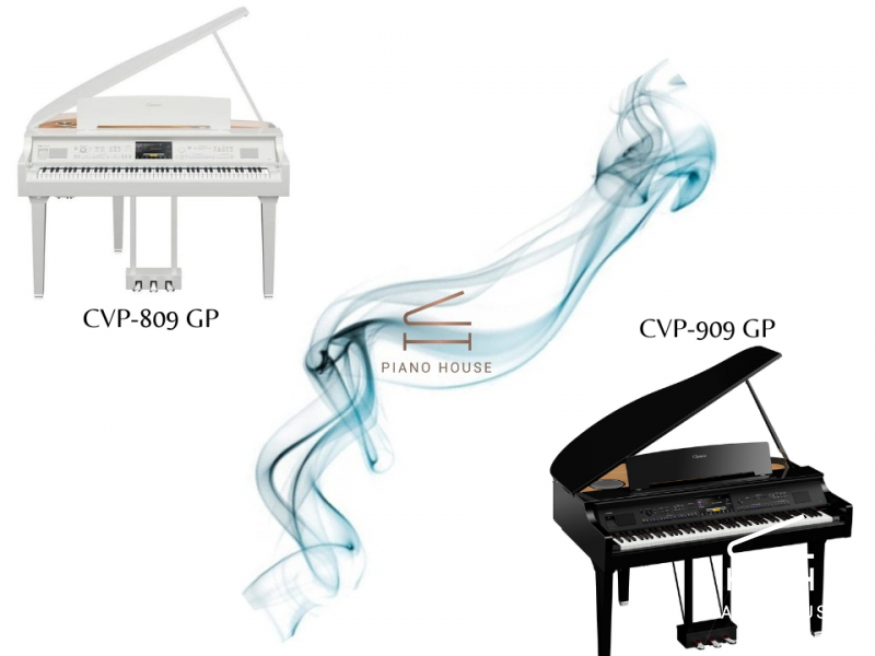 So sánh YAMAHA CVP-909 GP và YAMAHA CVP-809 GP