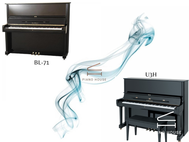 So sánh KAWAI BL71 và YAMAHA U3H