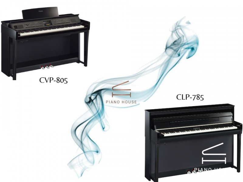 So sánh YAMAHA CVP-805 và YAMAHA CLP-785