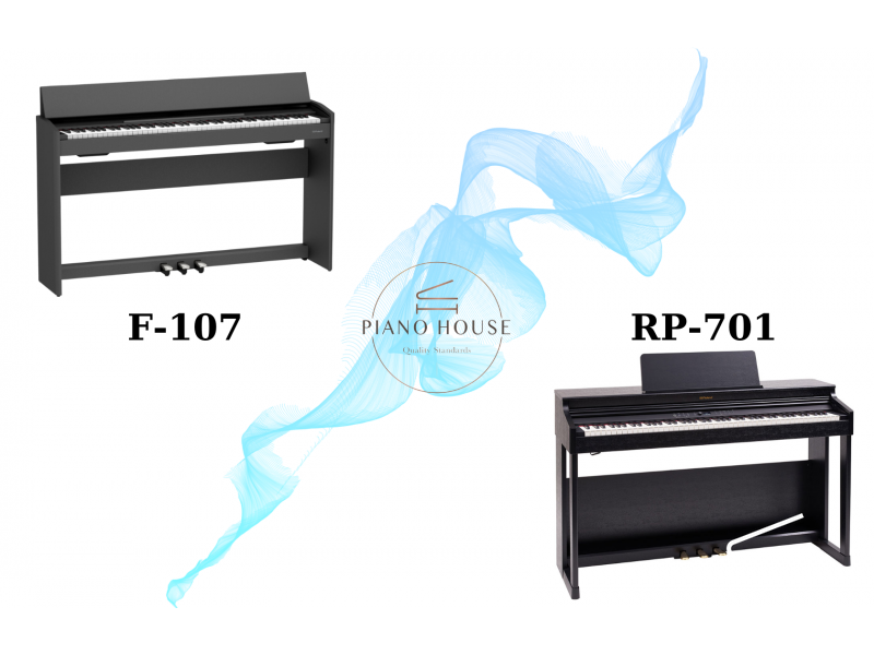 So sánh Roland F107 và RP701