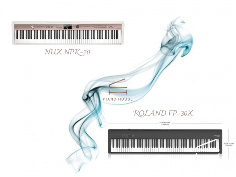 So sánh NUX NPK-20 & ROLAND FP-30X 