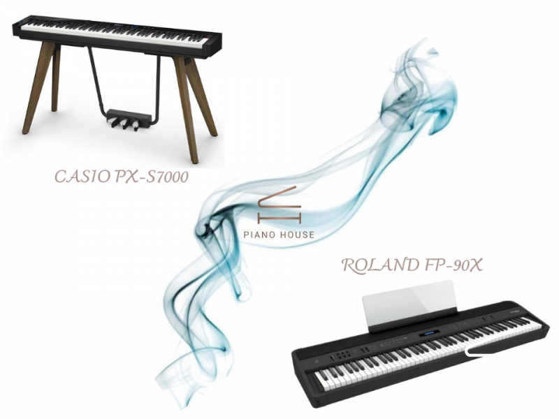So sánh Casio PX-S7000 và Roland FP-90X