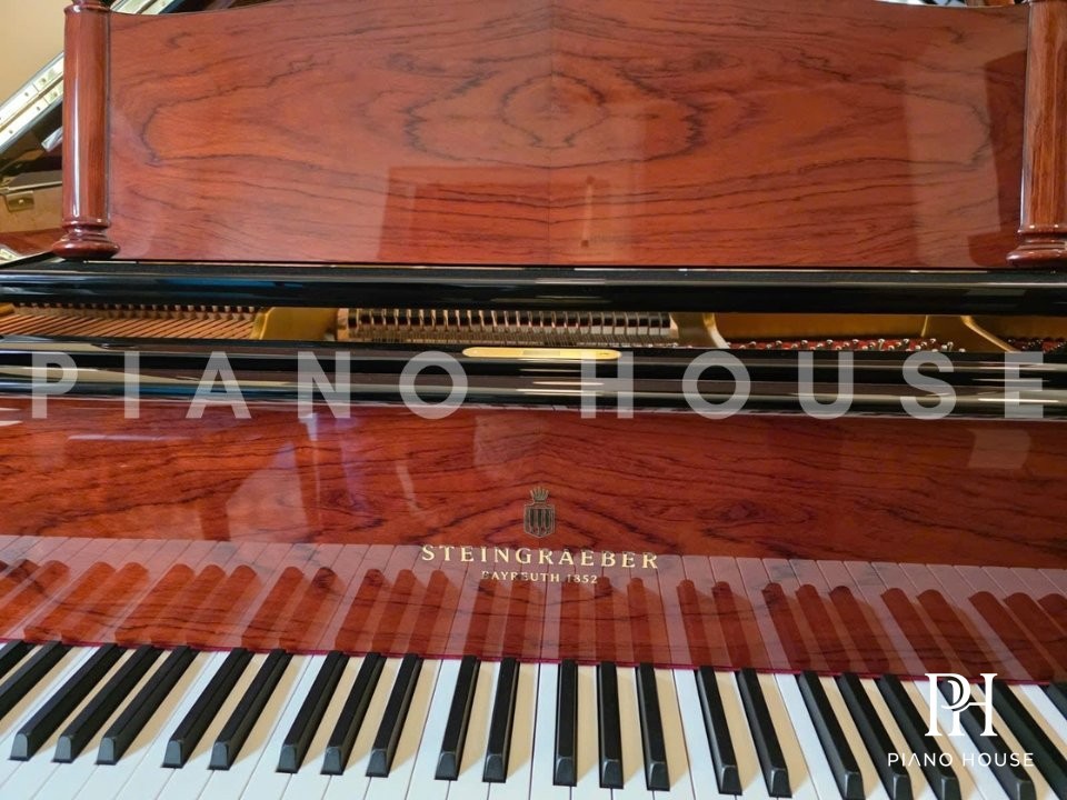 Steingraeber C-212 Chamber Concert Grand | Pommele & Black