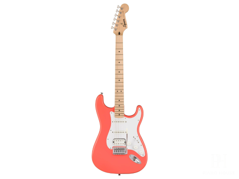SQUIER SONIC STRAT HSS MAPLE TAHITIAN CORAL
