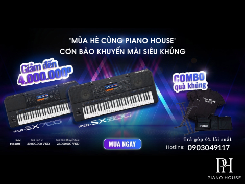 Cơn Bão Khuyến Mãi Siêu Khủng tại Piano House