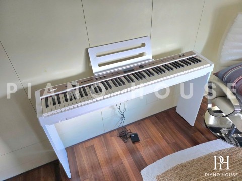 NUX NPK-20 White (Có chân gỗ)