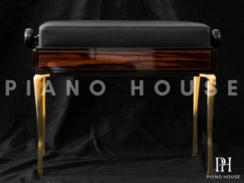 Ghế Đàn Piano Macassar Ebony | Thiết Kế Bởi Poul Henningsen | Denmark