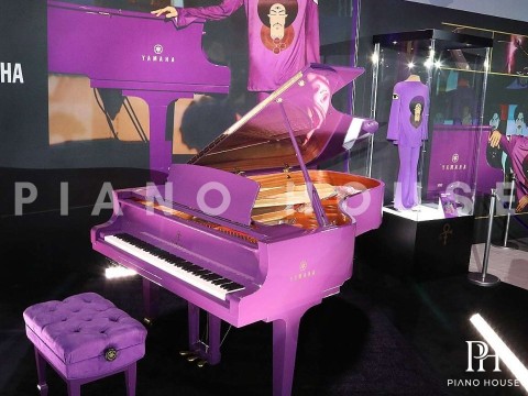 Prince's Purple Yamaha C7X SH Silent