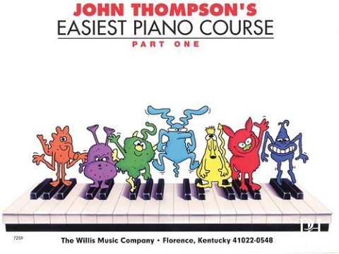 Bộ JOHN THOMPSON'S easiest piano course