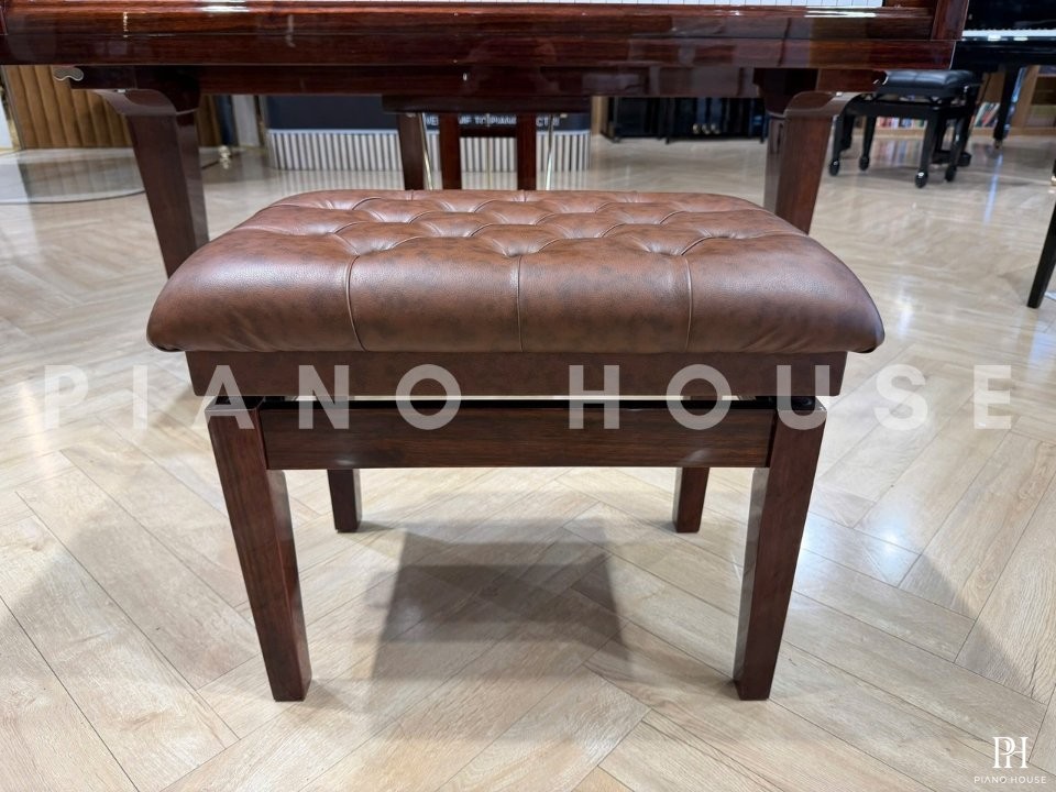 Ghế Piano Cơ Màu Gỗ 17 Nút (Fullbox)