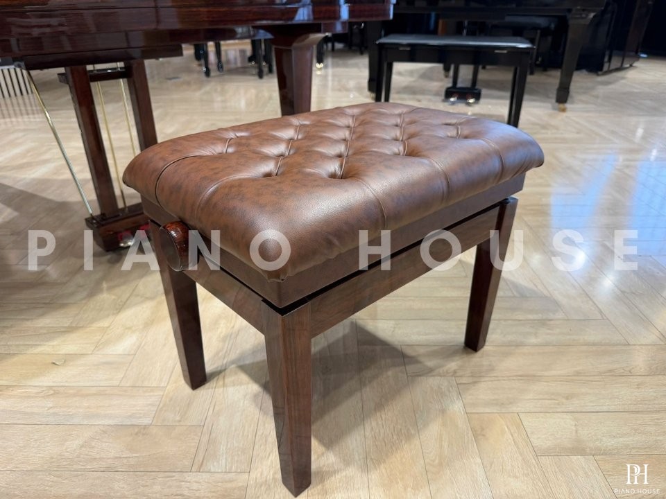 Ghế Piano Cơ Màu Gỗ 17 Nút (Fullbox)
