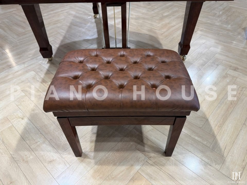 Ghế Piano Cơ Màu Gỗ 17 Nút (Fullbox)