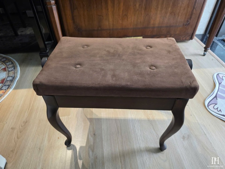 Ghế Piano Cơ Upright Japan Cho Piano Màu Gỗ (USED)