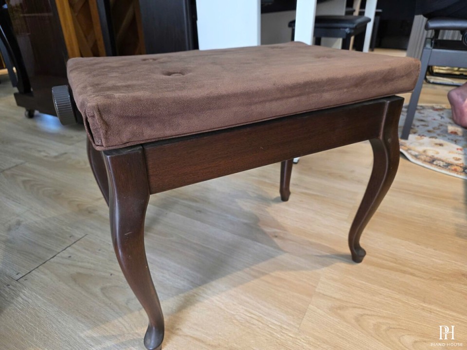 Ghế Piano Cơ Upright Japan Cho Piano Màu Gỗ (USED)