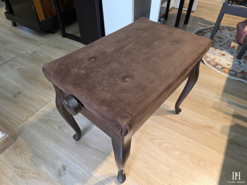 Ghế Piano Cơ Upright Japan Cho Piano Màu Gỗ (USED)