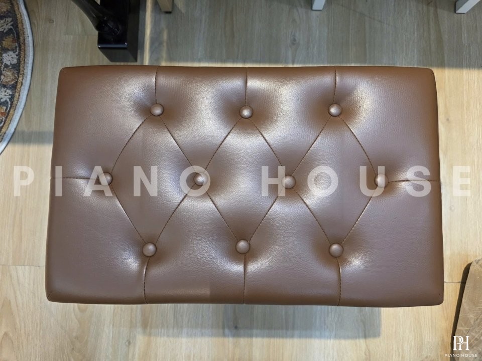 Ghế Piano Mahogany Chân Cong Cao Cấp (USED)
