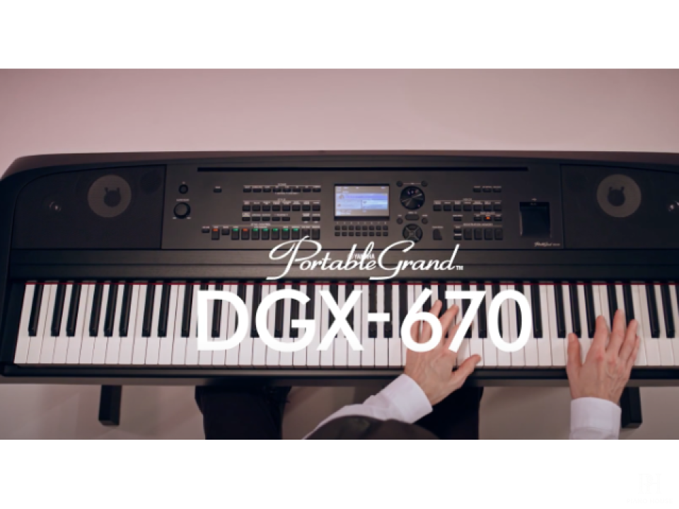 YAMAHA DGX-670 B