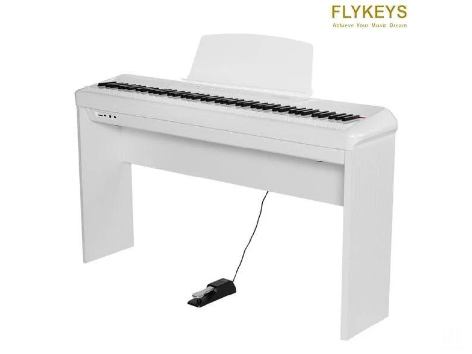 Piano Flykeys FP6 Black (Kèm Chân Gỗ)