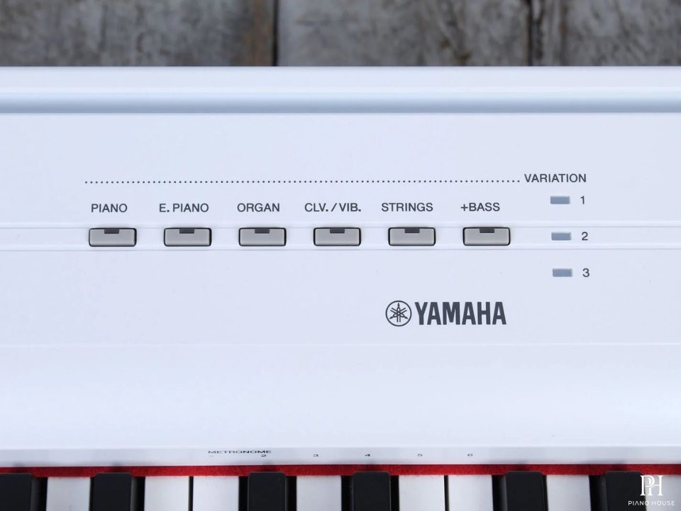 YAMAHA P-125A WH