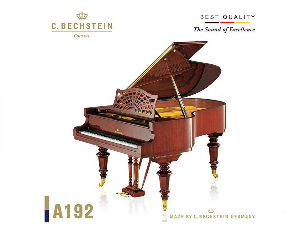 C.Bechstein  Concert A192 (Black with Brass)