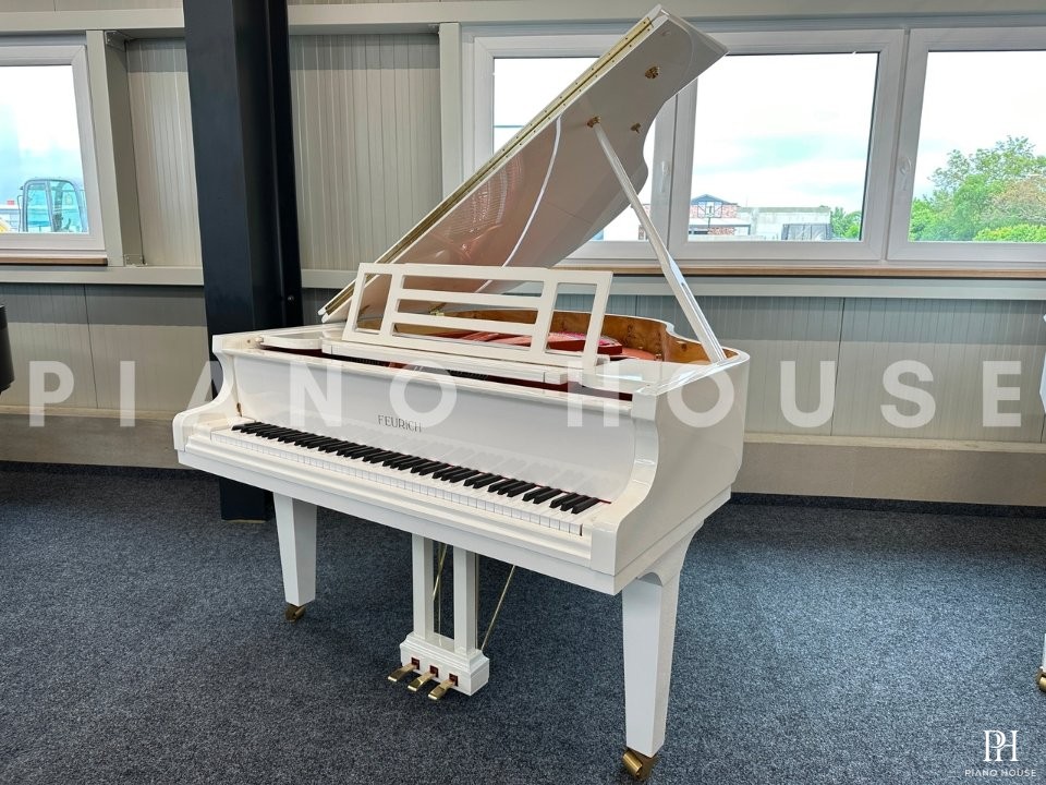FEURICH 162 - "DYNAMIC I" (White Polish & Brass)