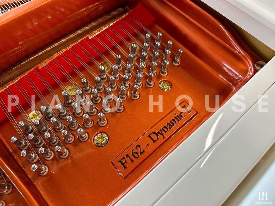 FEURICH 162 - "DYNAMIC I" (White Polish & Brass)