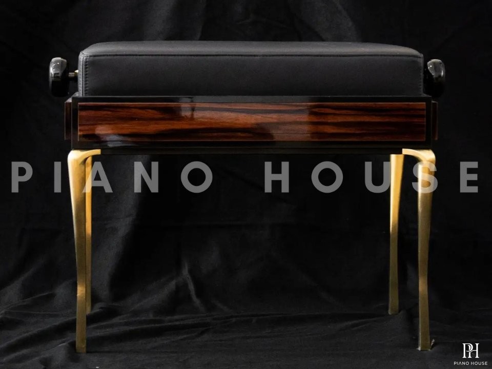 Ghế Đàn Piano Macassar Ebony | Thiết Kế Bởi Poul Henningsen | Denmark
