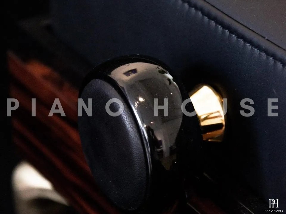 Ghế Đàn Piano Macassar Ebony | Thiết Kế Bởi Poul Henningsen | Denmark