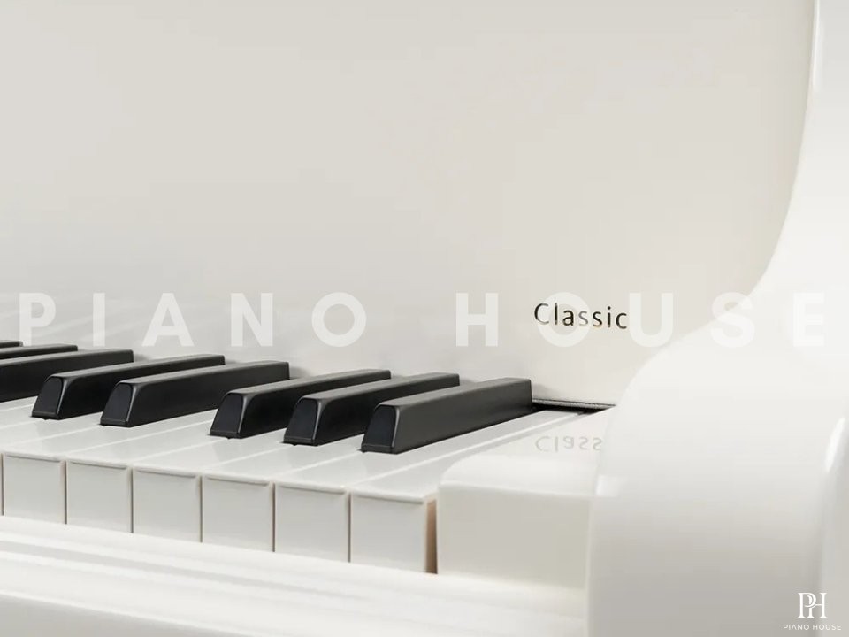 Schimmel Classic C189 Tradition (White High Gloss)