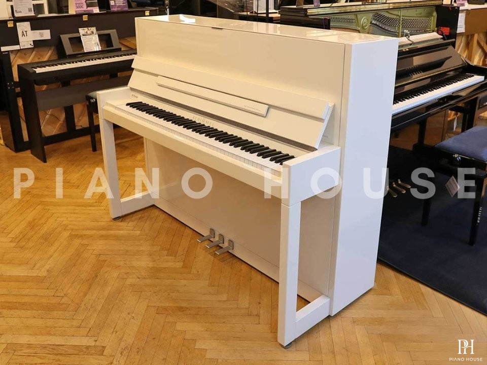Schimmel Classic C116 Modern Cubus (White High Gloss)