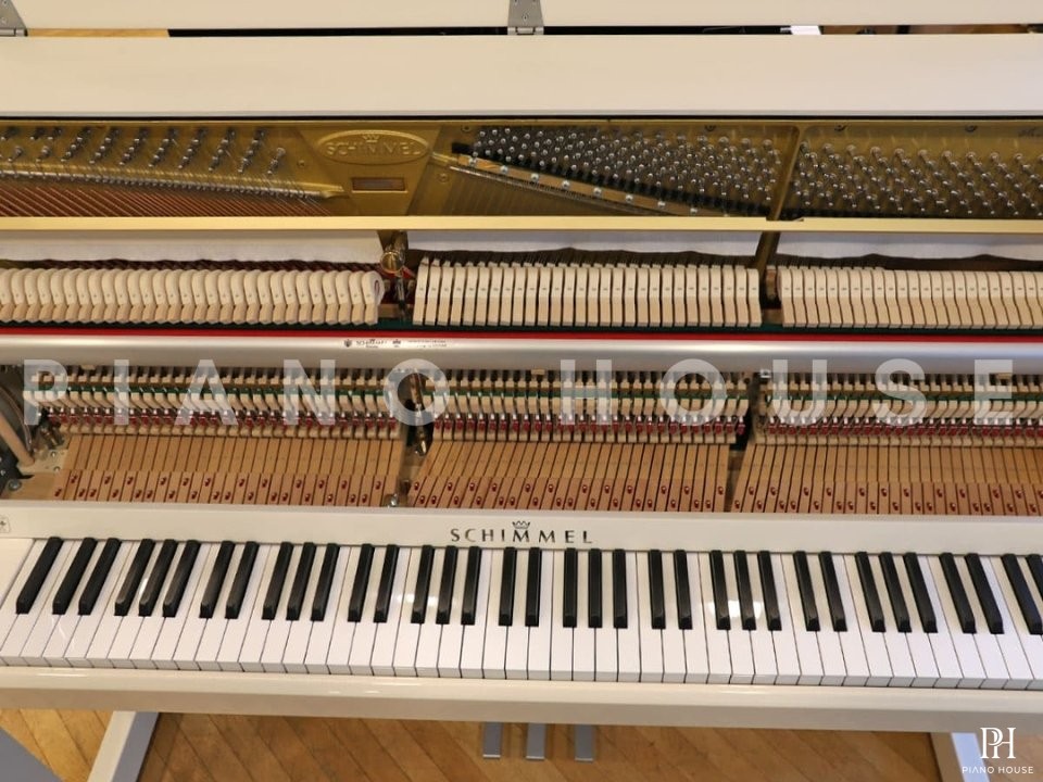 Schimmel Classic C116 Modern Cubus (White High Gloss)