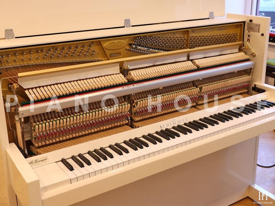 Schimmel Classic C116 Modern Cubus (White High Gloss)